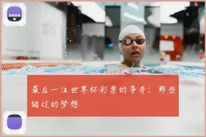 最后一注世界杯彩票的争夺:那些错过的梦想