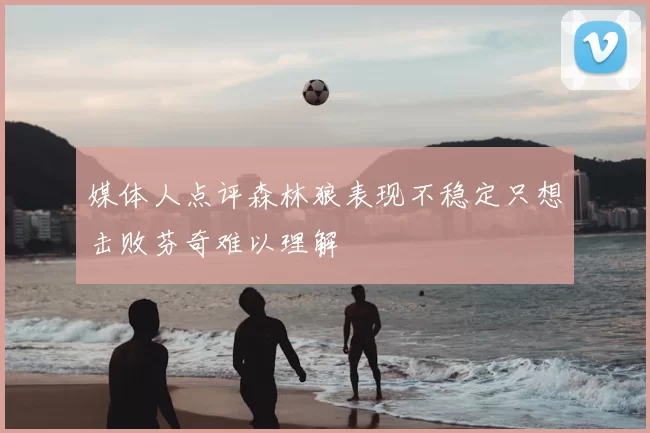 媒体人点评森林狼表现不稳定只想击败芬奇难以理解
