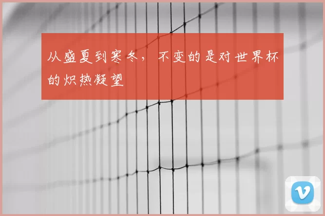 从盛夏到寒冬，不变的是对世界杯的炽热凝望