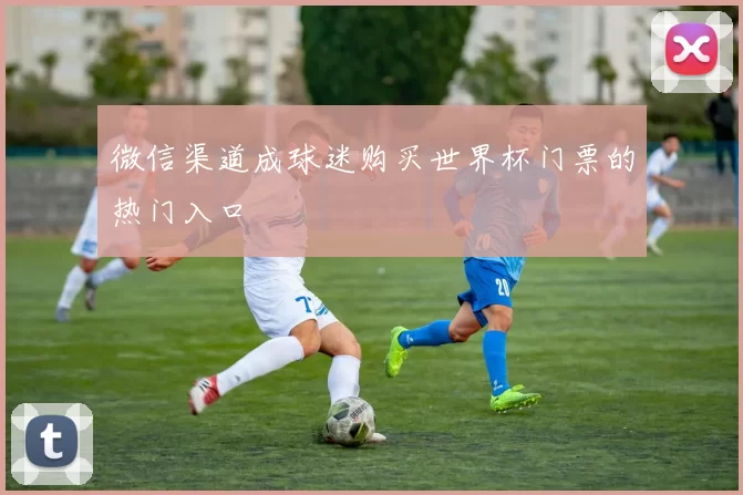 微信渠道成球迷购买世界杯门票的热门入口